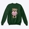 self luv teddy bear crewneck