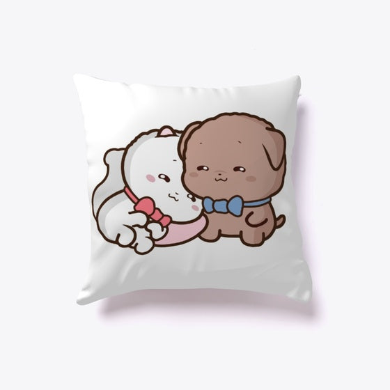 Eve sleeping on Roco's shoulder