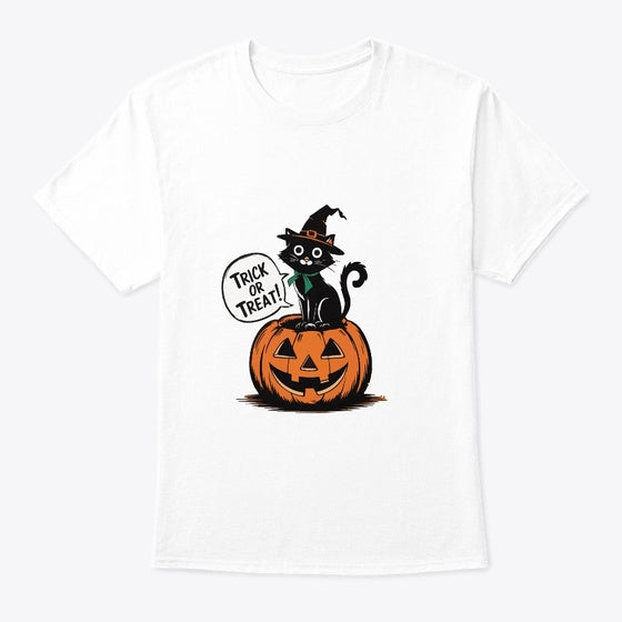 Cat Halloween t-shirt 2024
