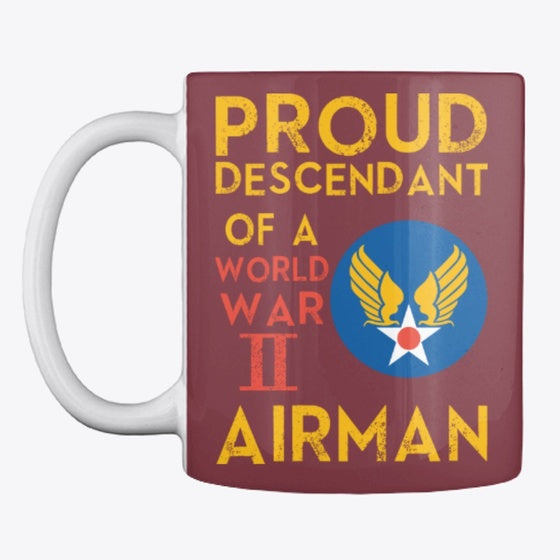 Proud Descendant WW2 Airman Mug