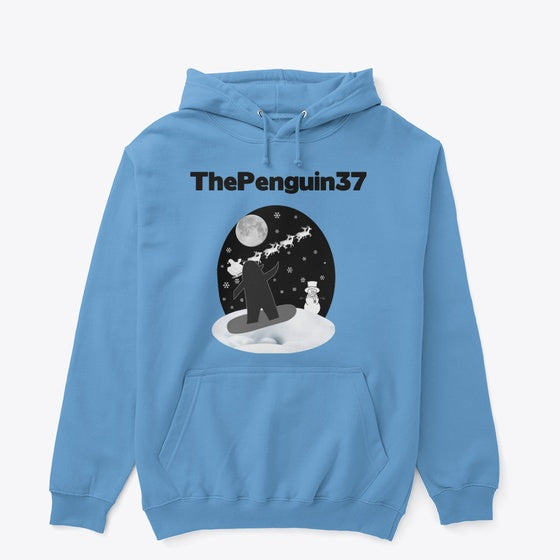 Penguin in the winter