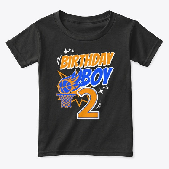 2nd Birthday Boy Basketball-Themed Party