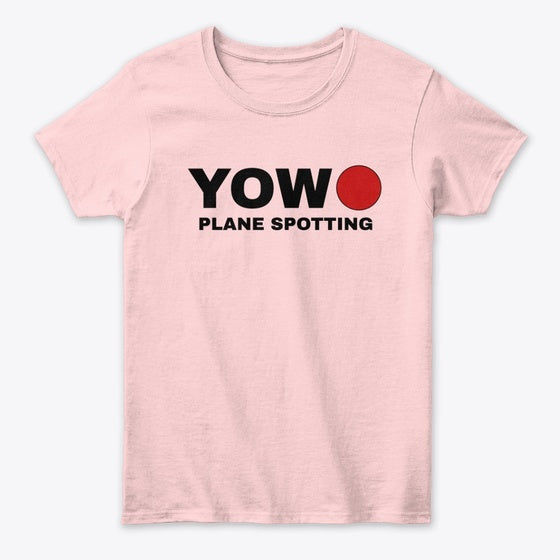 Yow Plane Spotting Womens tee