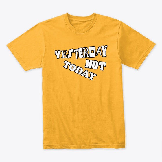 Yesterday Lyric Comic Shirt