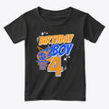4th Birthday Boy Basketball-Themed Party