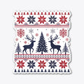 Nordic Reindeer Christmas Tee