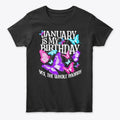 January Is My Birthday Month Butterfly