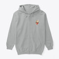 Bams in the back zip up