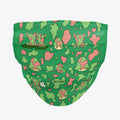 Epic Strawberry cow mushroom print