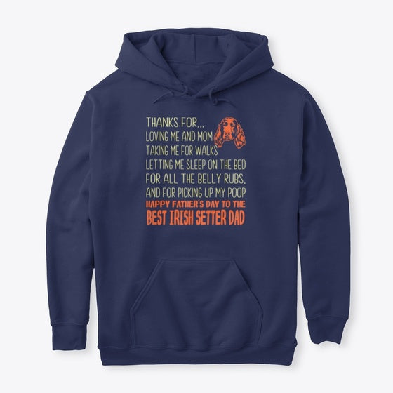 Irish Setter Dog Father's Day Gift