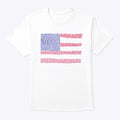 God Bless America Typed Flag