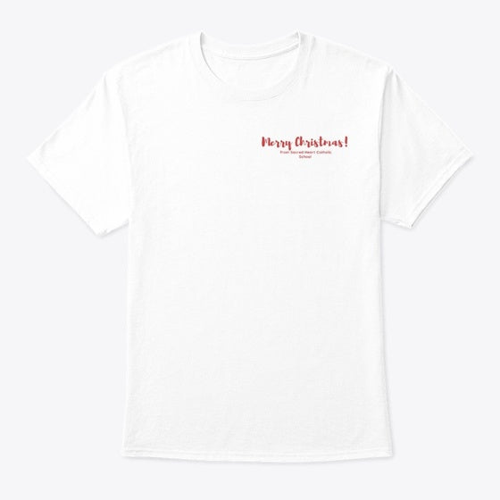 Sacred Heart christmas shirt