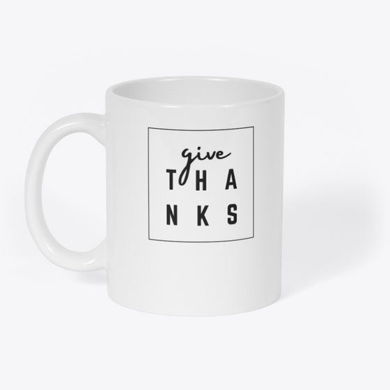 Give Thanks Mug