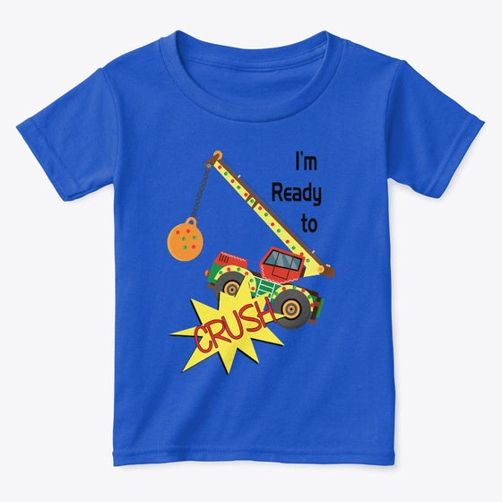 Crush machine kids and toddler t-shirt