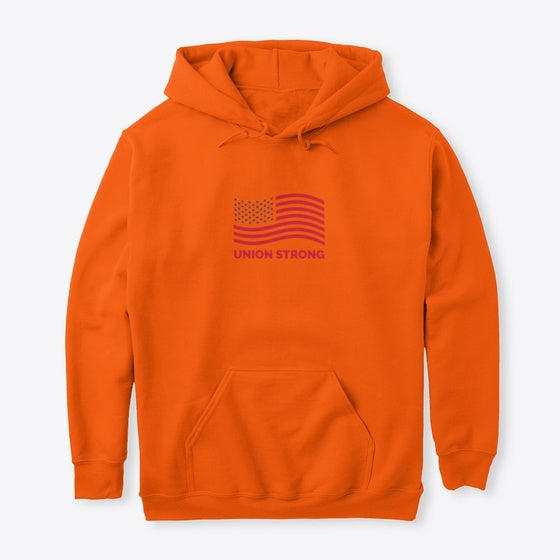 Local 79 Union Strong Orange Hoodie