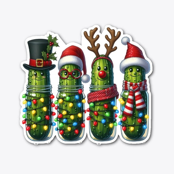 Funny Christmas Pickles