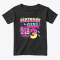 3-Year-Old Birthday Girl Roller Skate