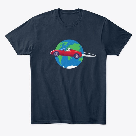 Starman Circles the Earth
