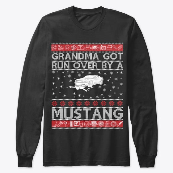 GRANDMA GOT RUN OVER BY A MUSTANG
