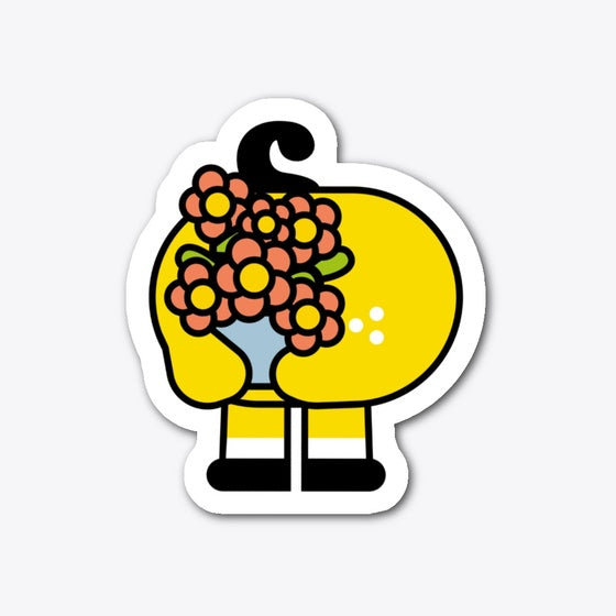 Chipp flowers sticker