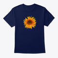 Sunflower Motif T-Shirt