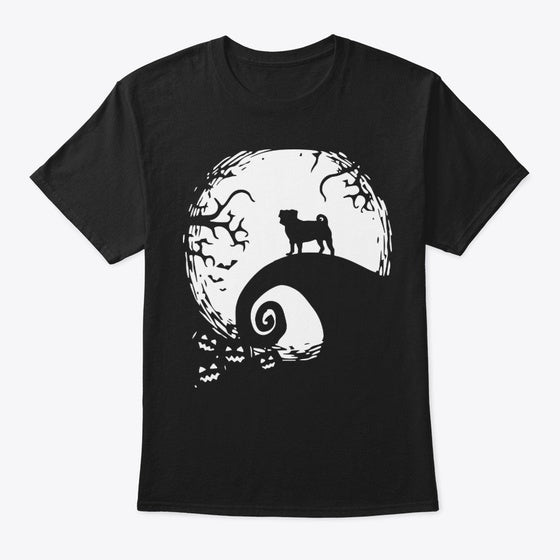 Halloween Pug t shirt