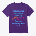 Retirement Freedom to be