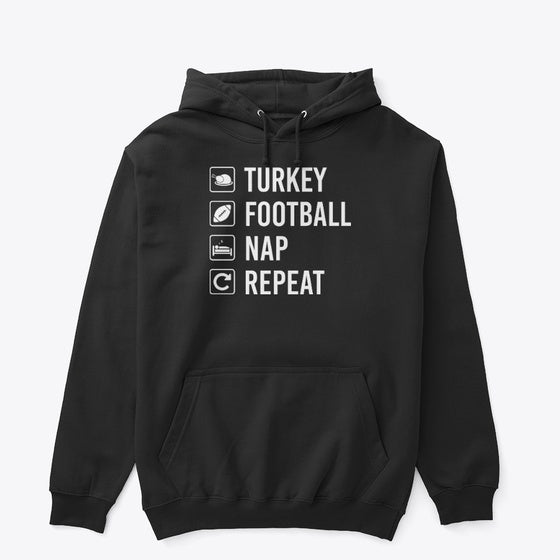Turkey Football Nap Repeat
