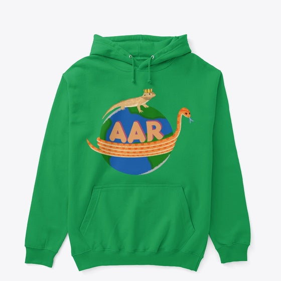 All Around Reptiles Logo Hoodie
