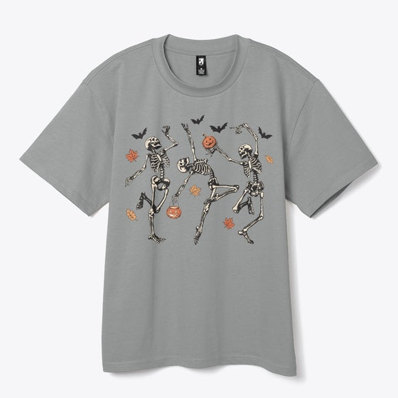 Retro Vintage Dancing Skeletons