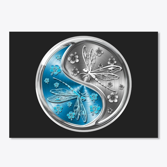 Dragonfly Faith Infinity Sticker