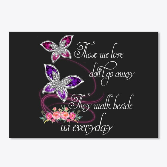 Butterfly Pink Purple Those We Love