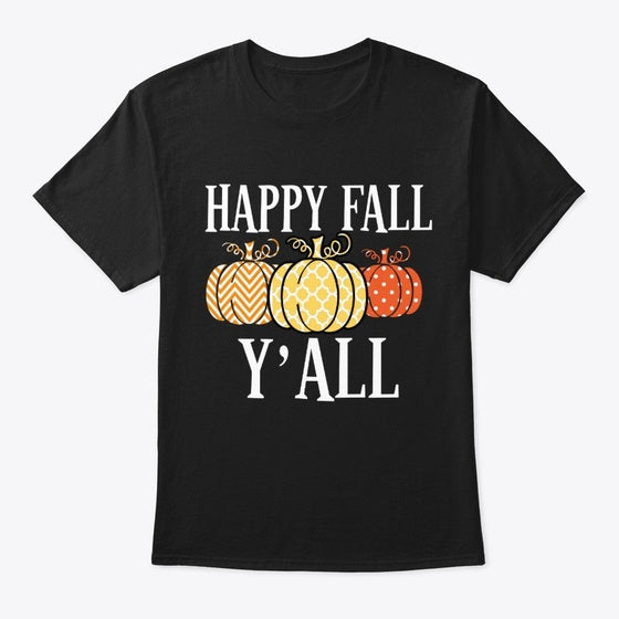 happy fall y'all thanksgiving pumpkin