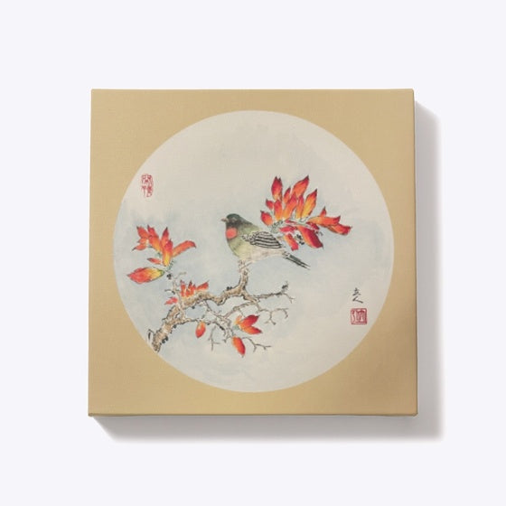 Bird and Flowers