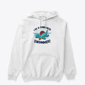 Cute dino swimmer