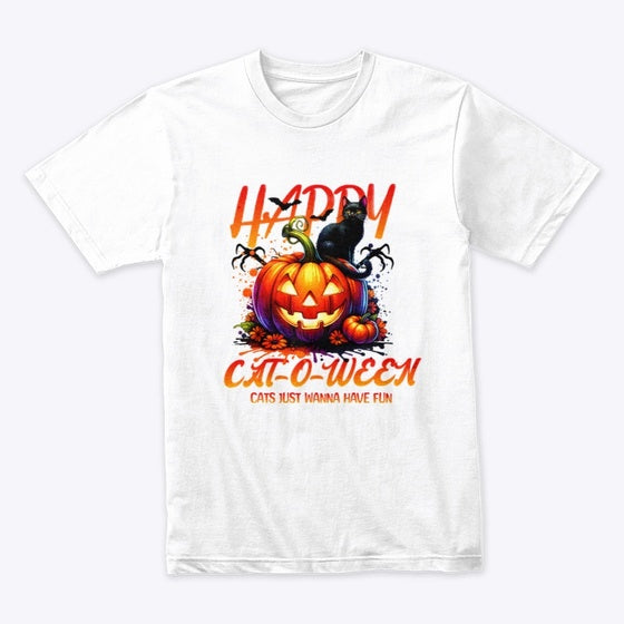 Happy Cat-O-Ween Fun Cat T-Shirt