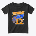 12-Year-Old Basketball Birthday T-Shirt