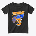 3rd Birthday Boy Basketball-Themed Party