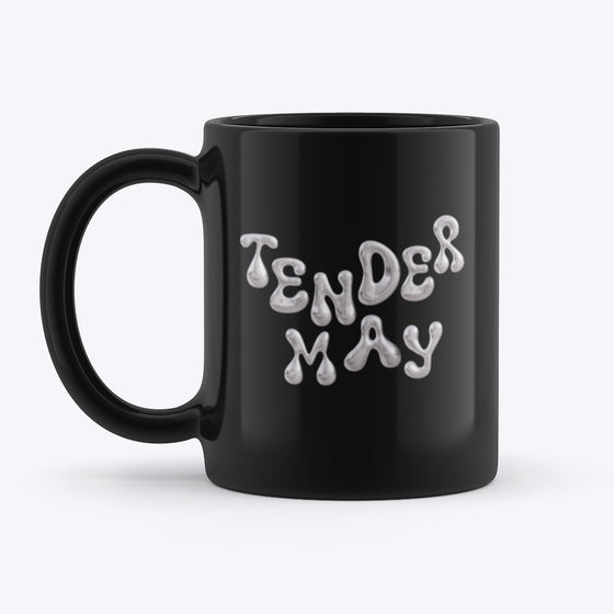 Tender May Black Mug