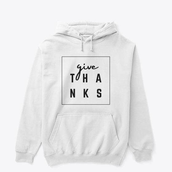 Give Thanks Hoodie (White)