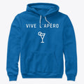 Vive l'apero white lettering