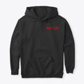 Dark coloured Red-Side Hoodie's