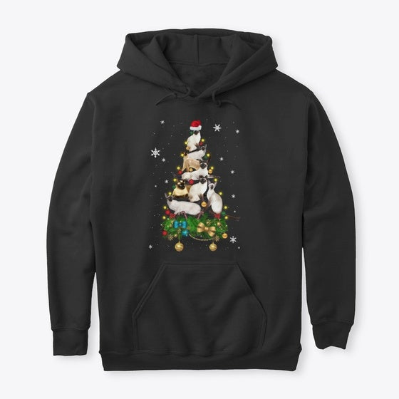 Siamese cat Christmas