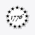 1776 Blacked Out