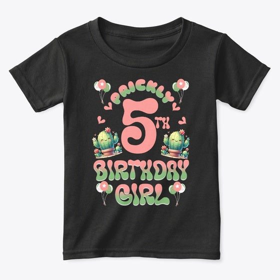 Age 5 Birthday Girl Cactus-Themed Party