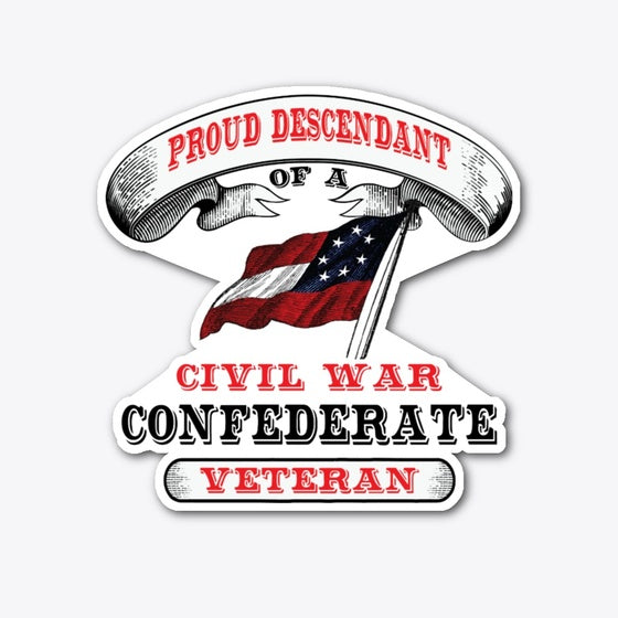 Proud Descendant CSA Sticker