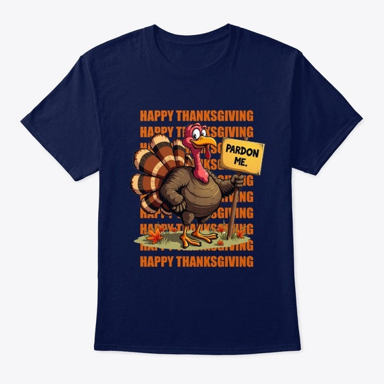 Funny Thanksgiving Turkey Pardon Tee