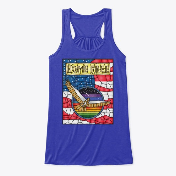 Home Free Stained Glass Women's Tank