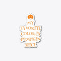 My Favorite Color Is Pumpkin Spice