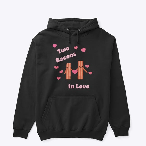 Two Bacons in Love Classic Hoodie